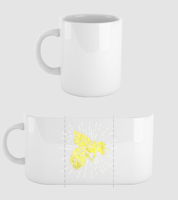 Save the bees model alb pe tricou
