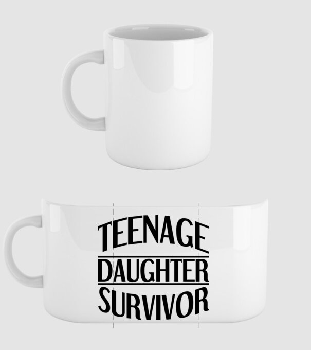teenage daughter survivor model alb pe tricou