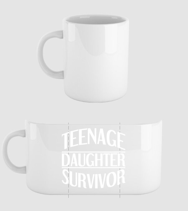 teenage daughter survivor model alb pe tricou