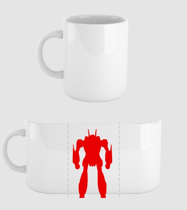 Transformers 7 model alb pe tricou