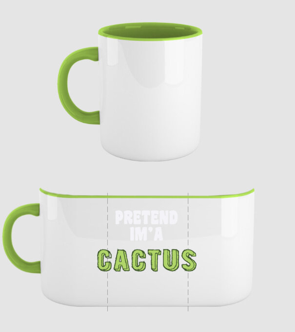 Cactus carnaval model verde pe tricou