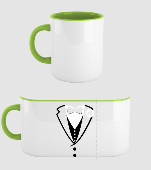 Lep Suit model verde pe tricou