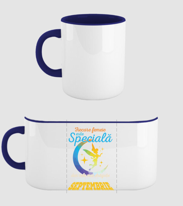 Fiecare femeie este specială, dar cele mai drăguțe sunt născute în septembrie model albastru închis pe tricou