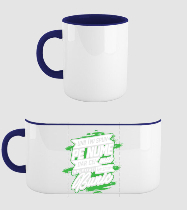 Unii îmi spun pe nume, dar cei mai importanți îmi spun bunic model albastru închis pe tricou