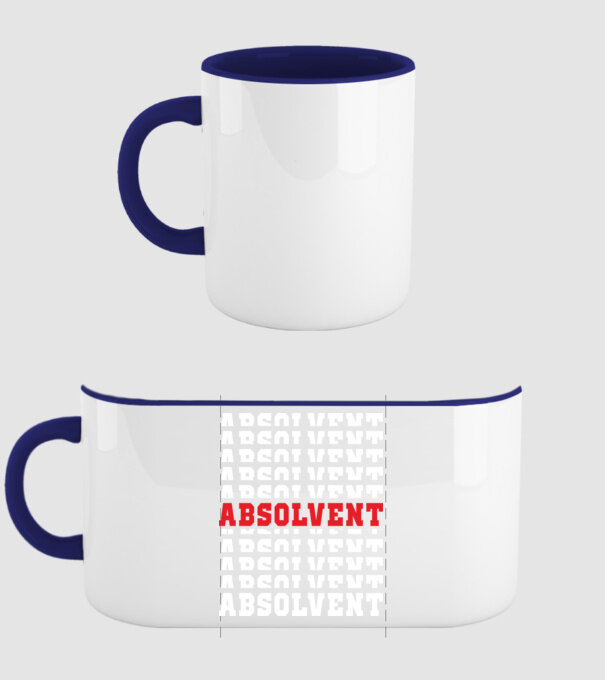 absolvent 2022 model albastru închis pe tricou
