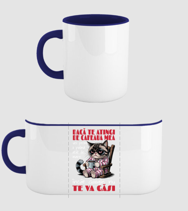 atinge cafeaua mea și nici măcar Google nu te va găsi Negru model albastru închis pe tricou