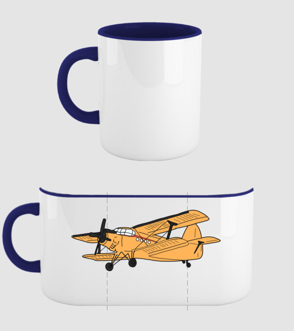 Avioane model albastru închis pe tricou