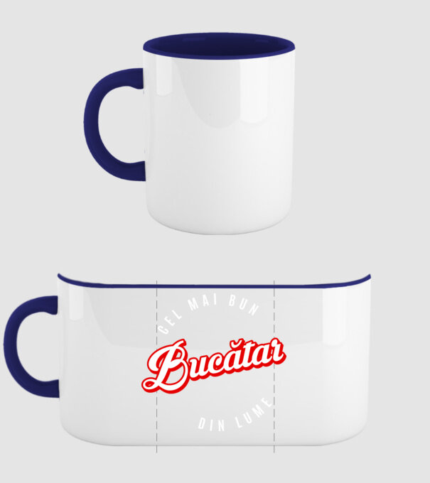 Cel mai bun BUCĂTAR din lume model albastru închis pe tricou