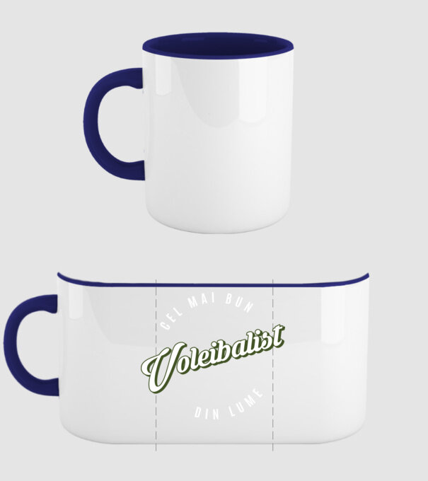 Cel mai bun Voleibalist din lume model albastru închis pe tricou