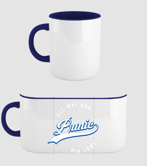cel mai bun bunic din lume model albastru închis pe tricou