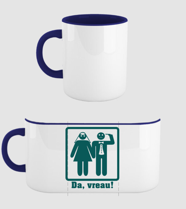 Da, vreau model albastru închis pe tricou