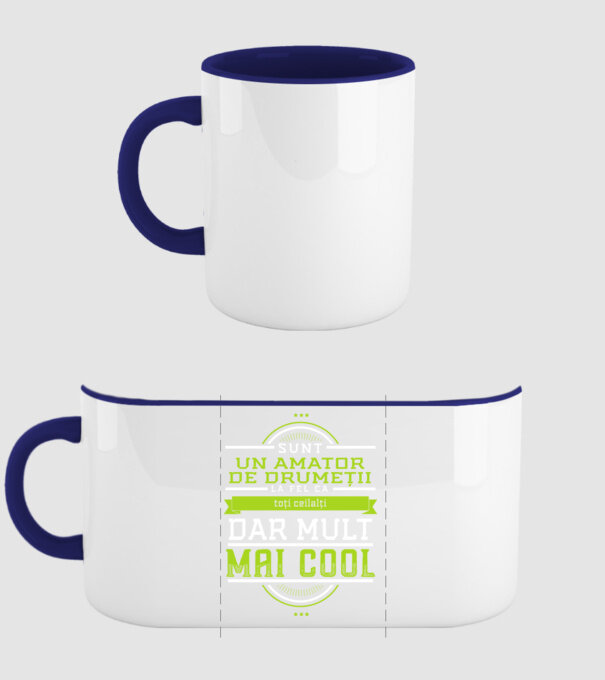 sunt un amator de drumeții, la fel ca toți ceilalți, dar mult mai cool model albastru închis pe tricou