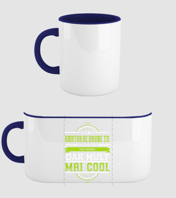 sunt un amator de drumeții, la fel ca toți ceilalți, dar mult mai cool model albastru închis pe tricou