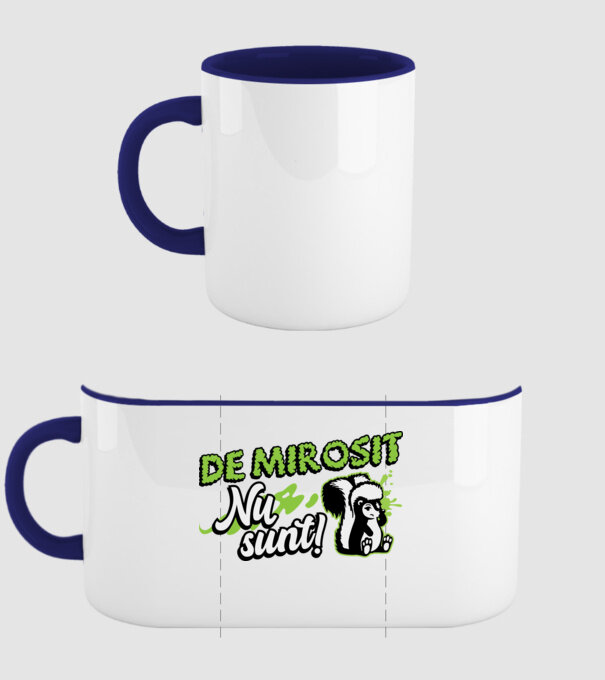De mirosit nu sunt model albastru închis pe tricou