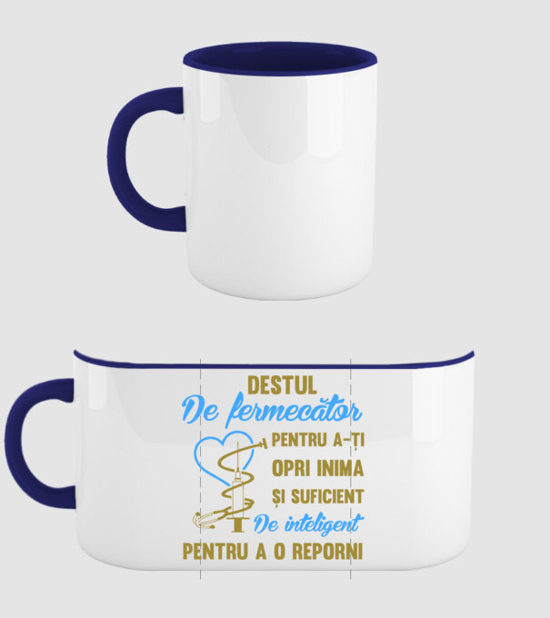 Destul de fermecător pentru a-ți opri inima și suficient de inteligent pentru a o reporni model albastru închis pe tricou