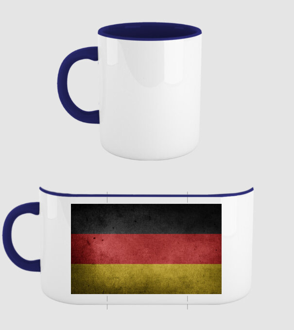 GERMANY model albastru închis pe tricou