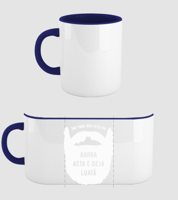 îmi pare rău fetelor, barba asta e deja luată model albastru închis pe tricou