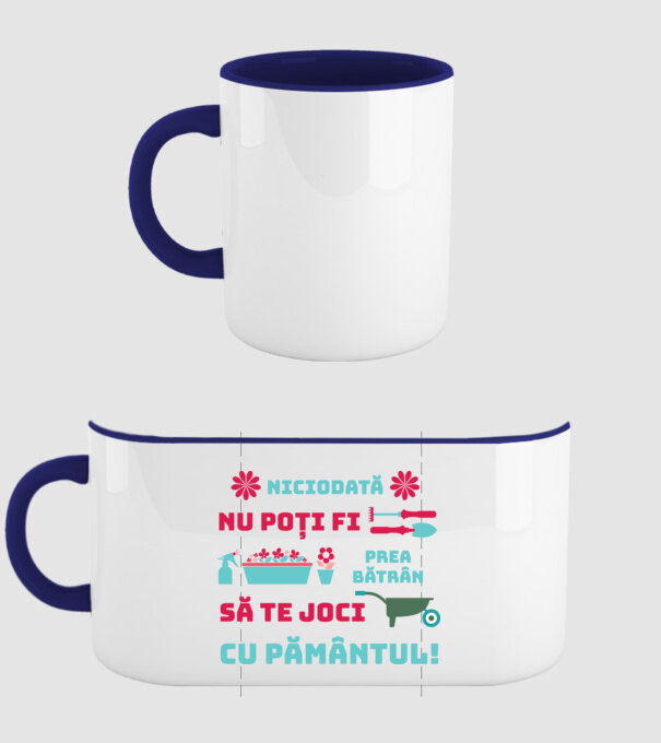 niciodată nu poți fi prea bătrân să te joci cu pământul  model albastru închis pe tricou