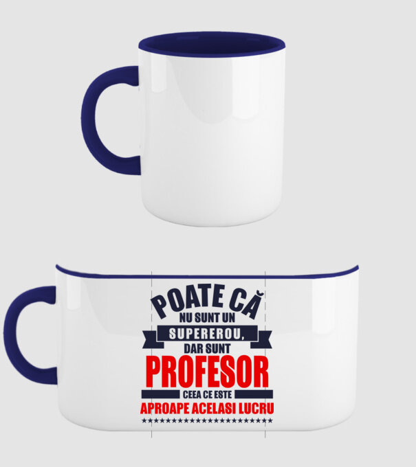 Poate că nu sunt un supererou, dar sunt PROFESOR, ceea ce este aproape același lucru model albastru închis pe tricou