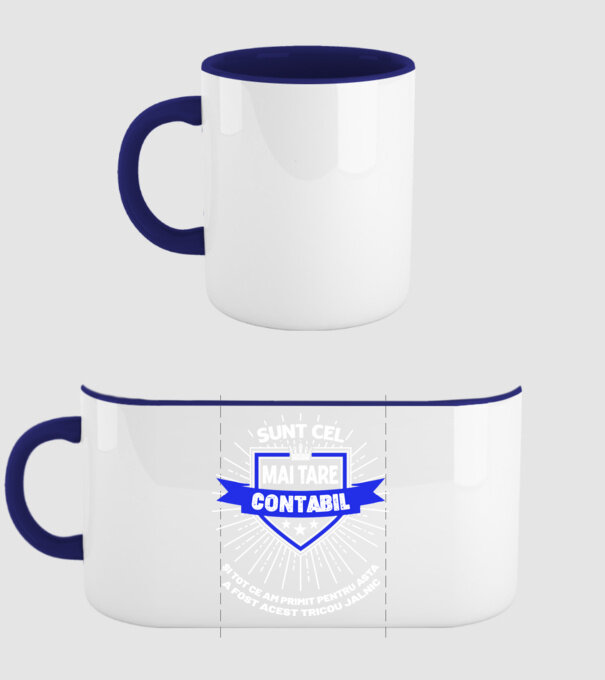 Sunt cel mai tare contabil și tot ce am primit pentru asta a fost acest tricou jalnic model albastru închis pe tricou