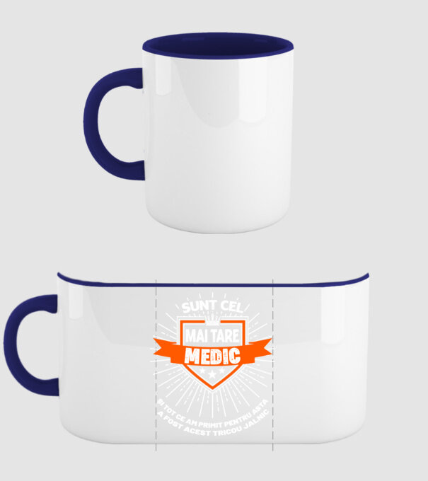 Sunt cel mai tare medic și tot ce am primit pentru asta a fost acest tricou jalnic model albastru închis pe tricou
