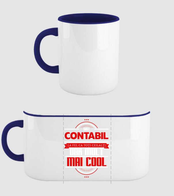 Sunt contabil, la fel ca toți ceilalți, dar mult mai cool model albastru închis pe tricou