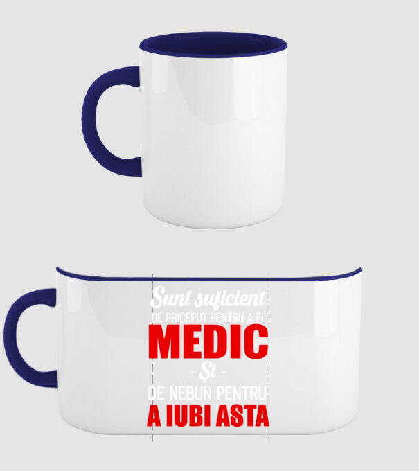 Sunt suficient de priceput pentru a fi MEDIC și suficient de nebun pentru a iubi asta model albastru închis pe tricou