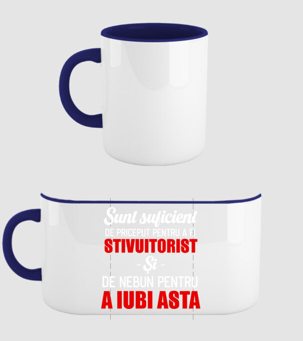 Sunt suficient de priceput pentru a fi STIVUITORIST și suficient de nebun pentru a iubi asta model albastru închis pe tricou
