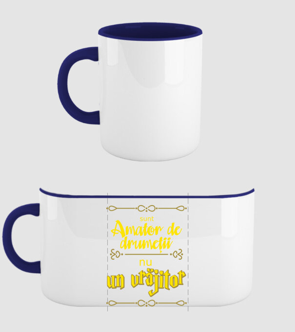 Sunt amator de drumeții, nu un vrăjitor model albastru închis pe tricou