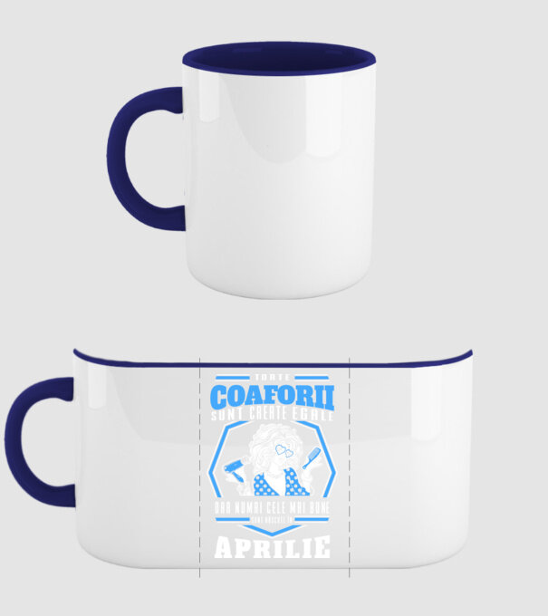 Toate coaforii sunt create egale dar numai cele mai bune sunt născuțe în aprilie model albastru închis pe tricou