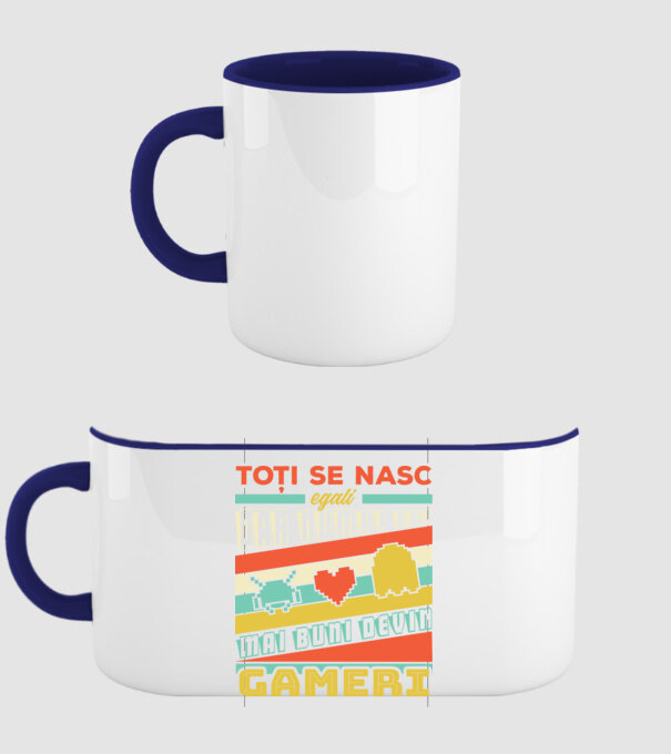 toți se nasc egali, dar numai cei mai buni devin gameri model albastru închis pe tricou