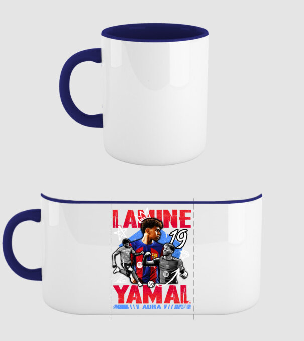 Yamal tribute model albastru închis pe tricou