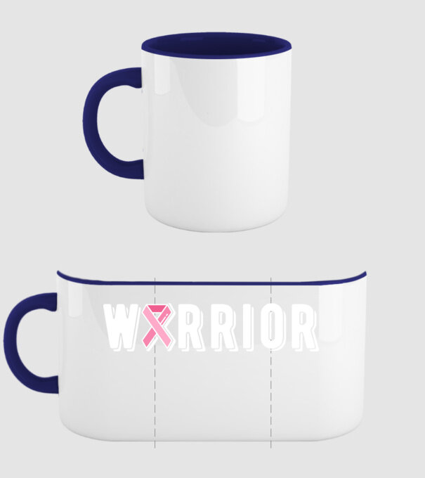 Warrior model albastru închis pe tricou