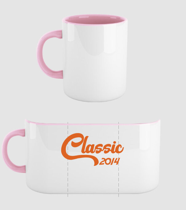 2014 Classic model roz deschis pe tricou
