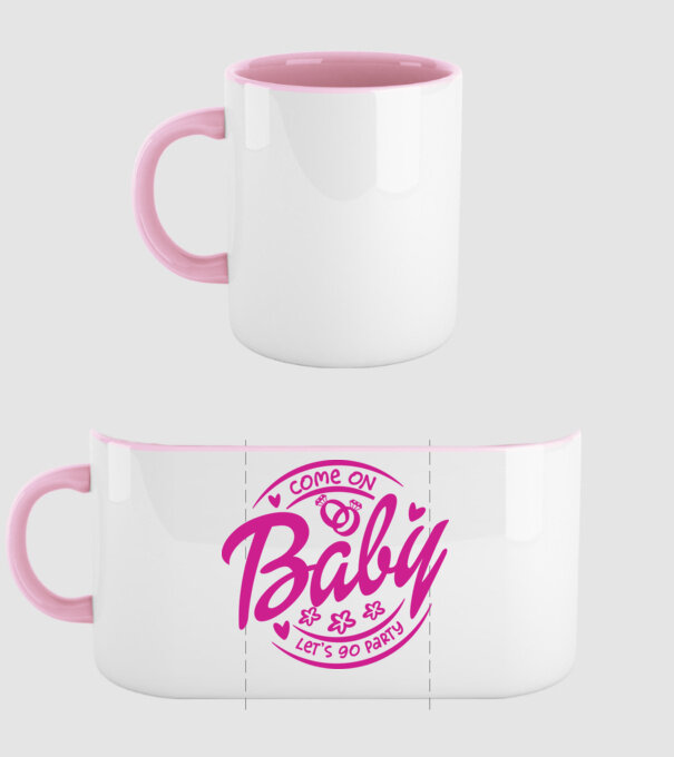 Bride Barbies Baby lets go party model roz deschis pe tricou