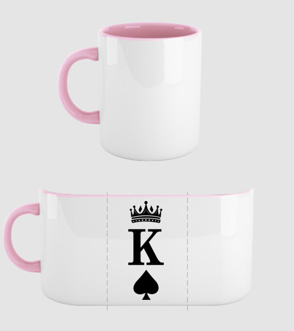 King model roz deschis pe tricou