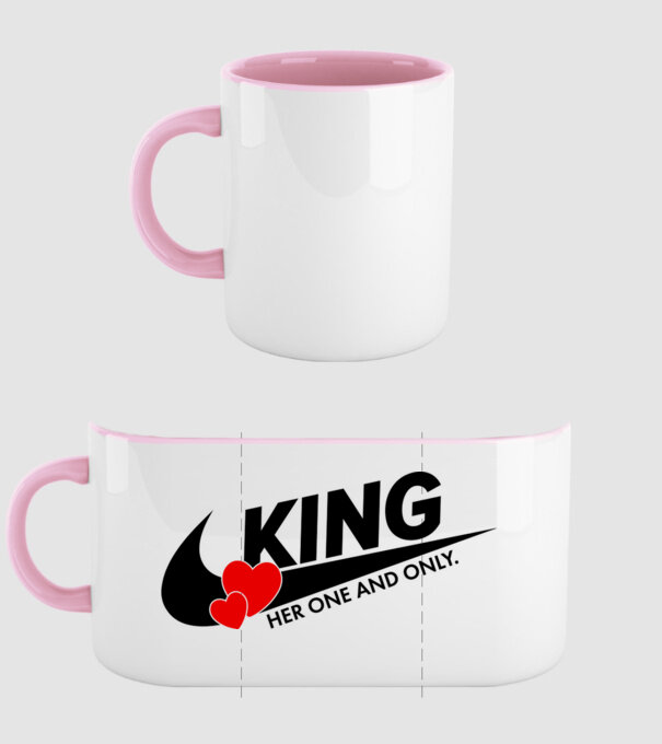 King model roz deschis pe tricou