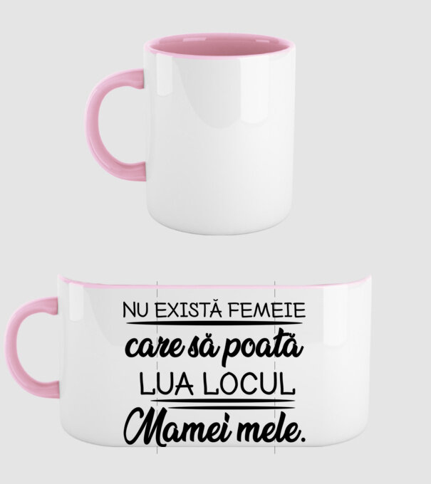 Nu exista femeie model roz deschis pe tricou