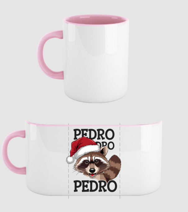 Pedro pedro xmas model roz deschis pe tricou