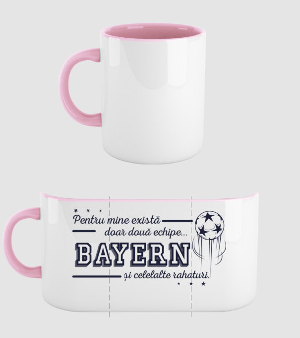 Pentru mine există doar două echipe, Bayern și celelalte rahaturi model roz deschis pe tricou