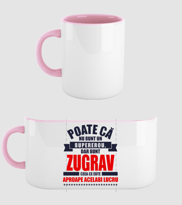 Poate că nu sunt un supererou, dar sunt ZUGRAV, ceea ce este aproape același lucru model roz deschis pe tricou