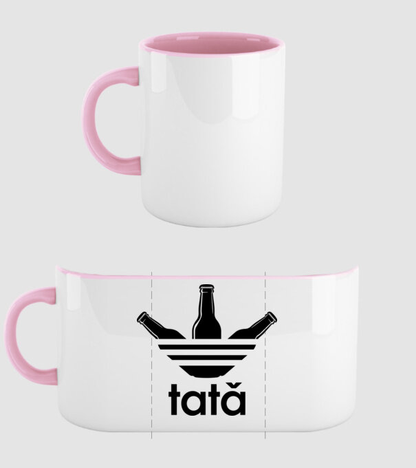Tatadidas model roz deschis pe tricou