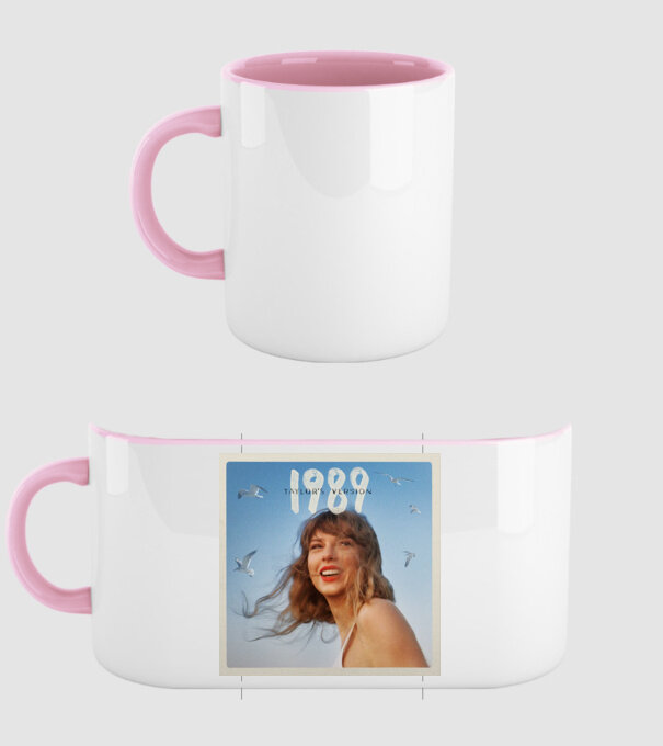 Taylor Swift cover model roz deschis pe tricou