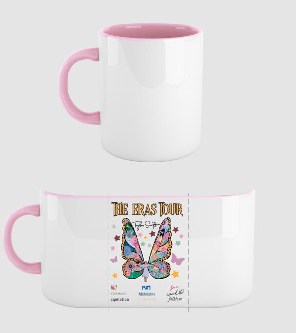 Taylor Swift eras fairy model roz deschis pe tricou