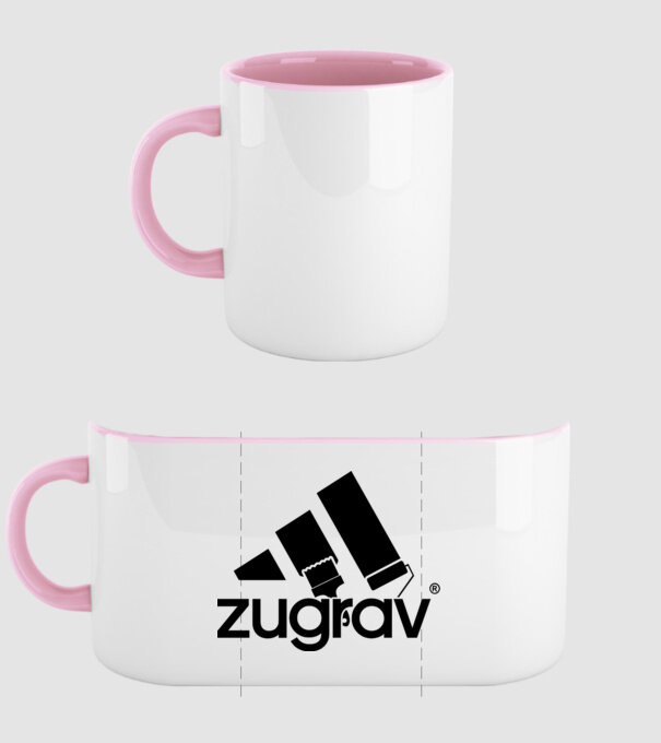 zugrav model roz deschis pe tricou