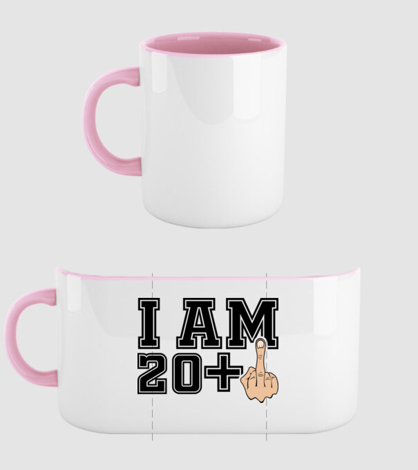 Funny Birthday I am 21 model roz deschis pe tricou