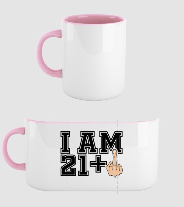 Funny Birthday I am 22 model roz deschis pe tricou