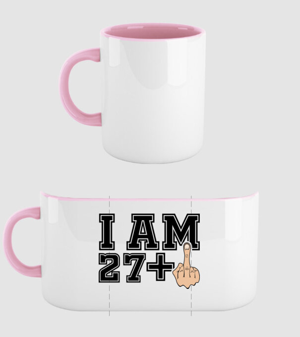 Funny Birthday I am 28 model roz deschis pe tricou
