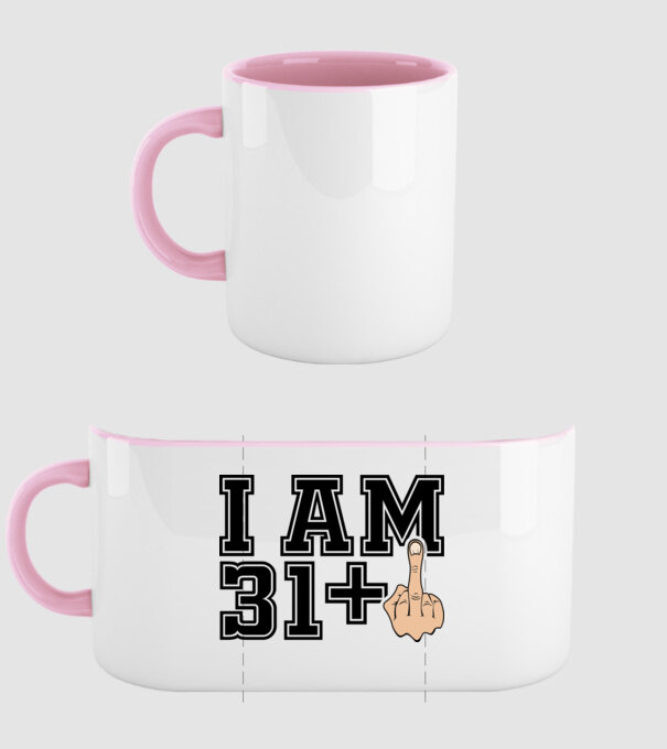 Funny Birthday I am 32 model roz deschis pe tricou