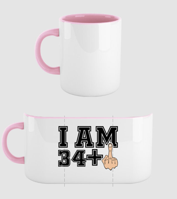 Funny Birthday I am 35 model roz deschis pe tricou